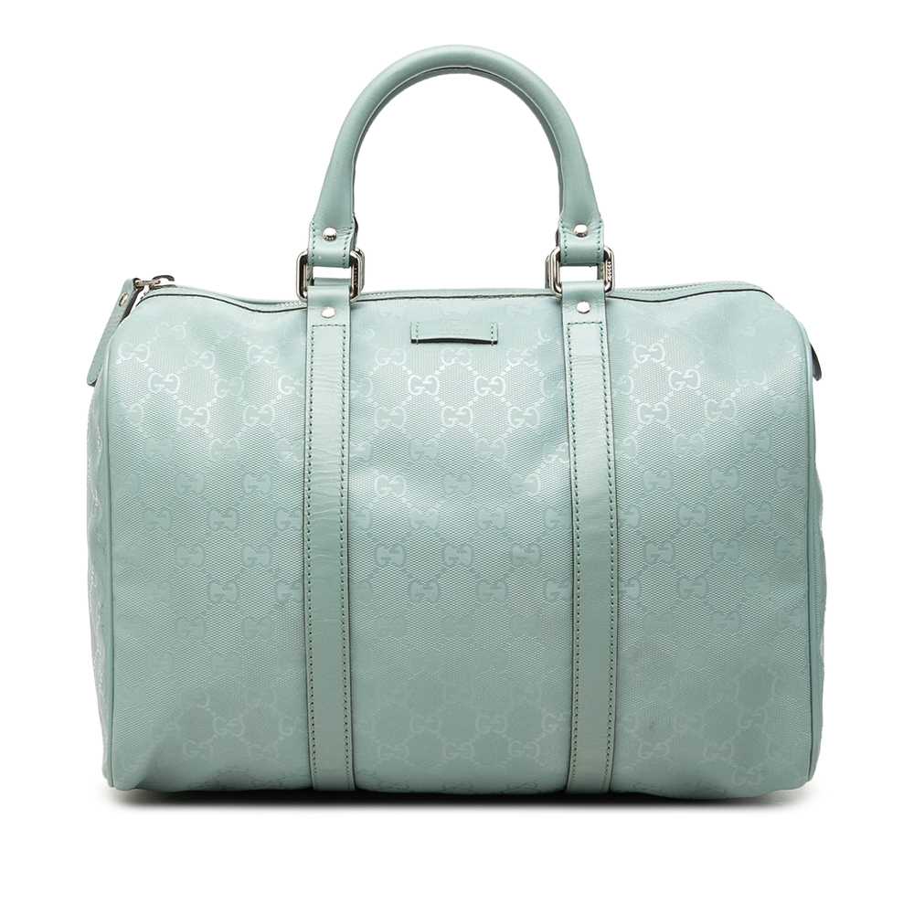 Pre-Loved Gucci Medium GG Imprime Joy Boston Bag
